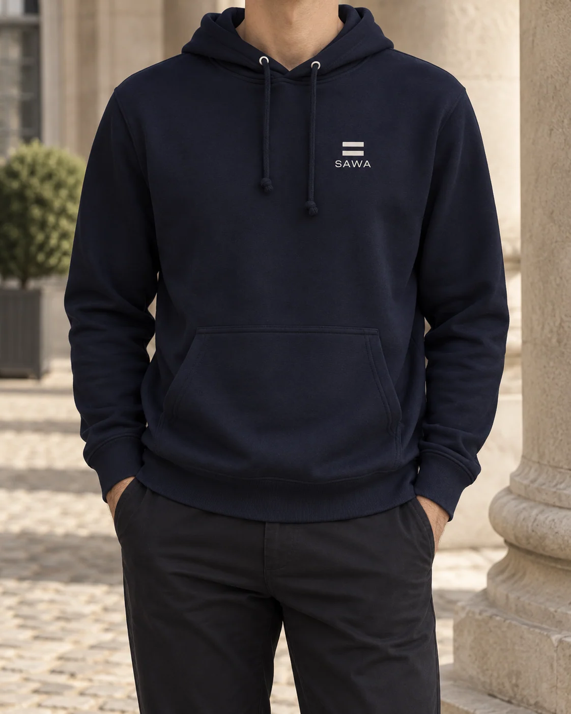 Le hoodie bio SAWA