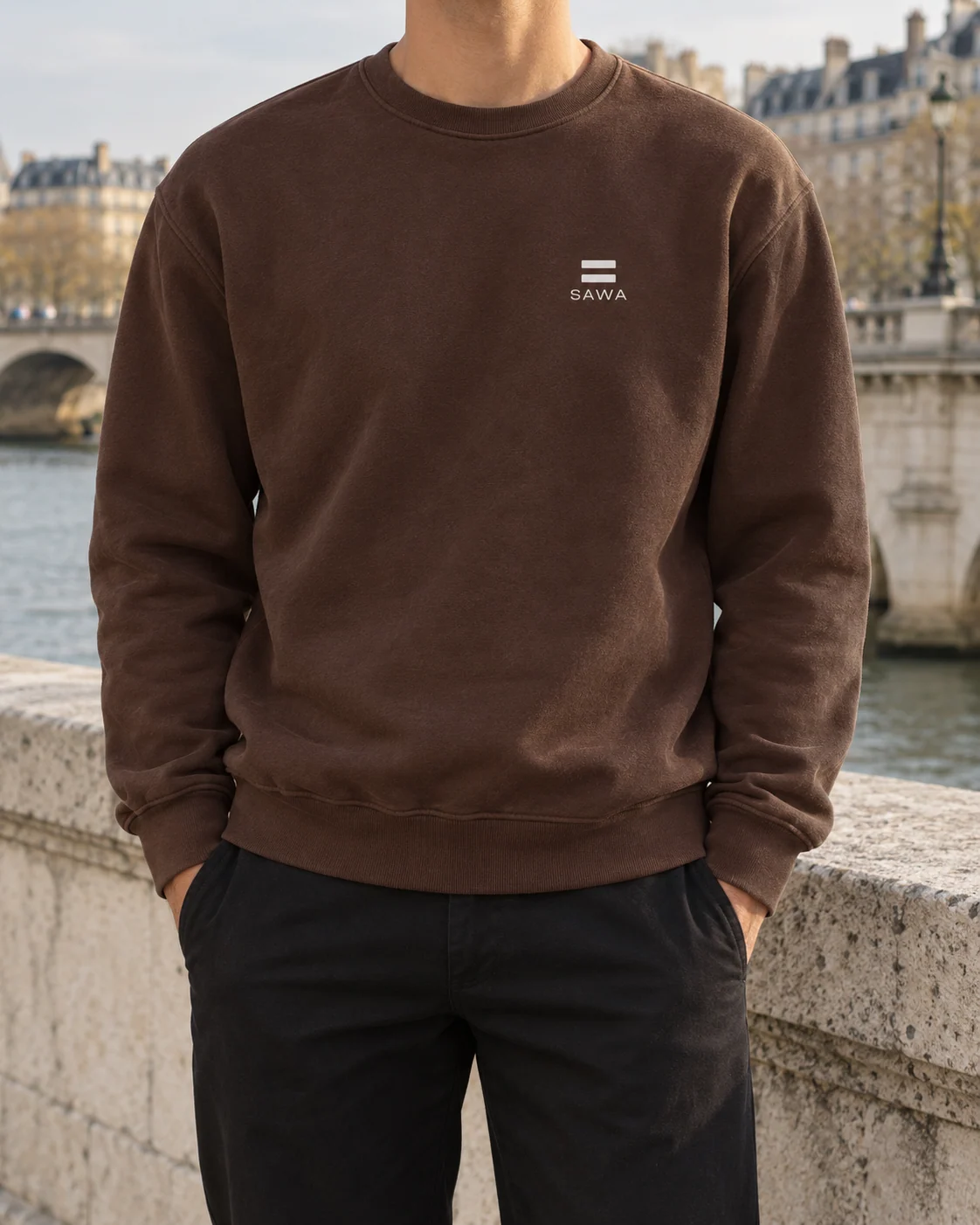 Le sweat délavé SAWA